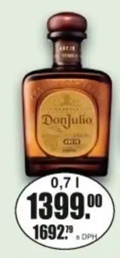 Adam Don Julio nabídka