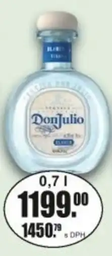 Adam Don Julio nabídka