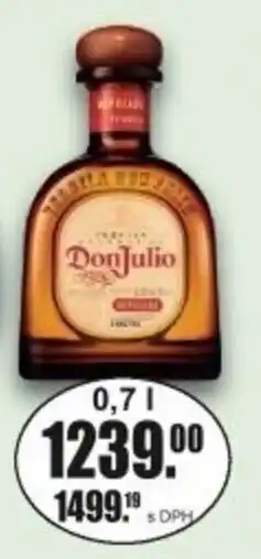 Adam Don Julio nabídka