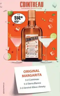 Adam Cointreau original margarita nabídka