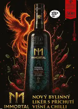 Adam Immortal nový bylinný likér s příchutí višní a chilli nabídka
