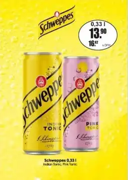 Adam Schweppes Indian Tonic, Pink Tonic nabídka