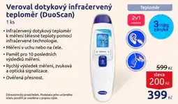 Benu Veroval dotykový infračervený teploměr (DuoScan) nabídka