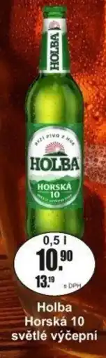 Adam Holba Horská 10 světle výčepní nabídka