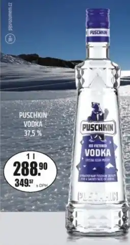 Adam Puschkin vodka 37.5% nabídka