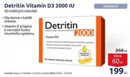 Benu Detritin Vitamin D3 2000 IU nabídka