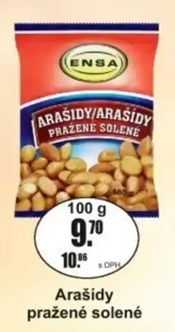 Adam Ensa arašidy pražené solené nabídka