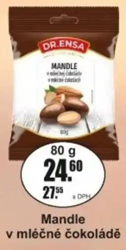 Adam Dr. Ensa Mandle v mléčné čokoládě nabídka