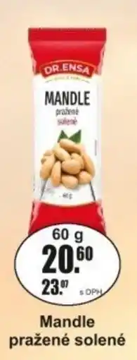 Adam Dr. Ensa mandle pražené solené nabídka