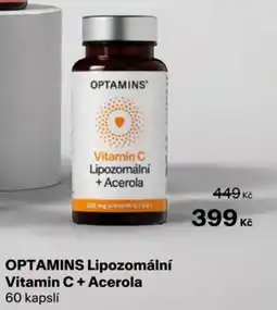 Benu Optamins lipozomální vitamin c + acerola nabídka
