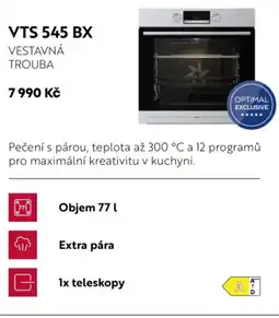 Möbelix Vts 545 bx vestavná trouba nabídka