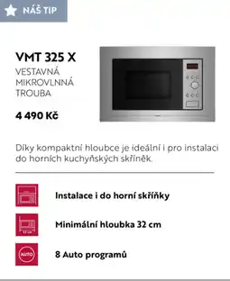 Möbelix Vestavná mikrovlnná trouba vmt 325 X nabídka