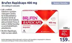 Benu Brufen Rapidcaps 400 mg nabídka