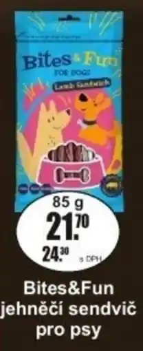 Adam Bites&Fun jehněčí sendvič pro psy nabídka
