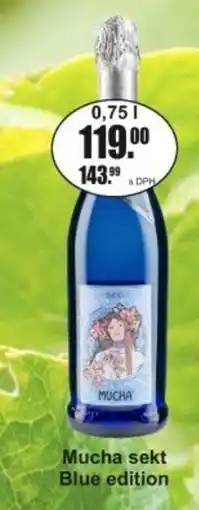Adam Mucha sekt Blue edition nabídka