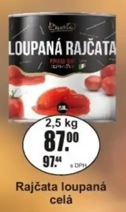 Adam Canta loupaná rajčata nabídka
