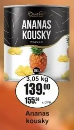 Adam Santa ananas kousky nabídka
