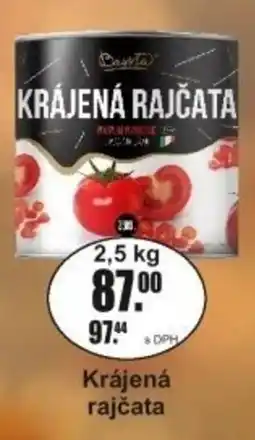 Adam CasaTá krájená rajčata nabídka