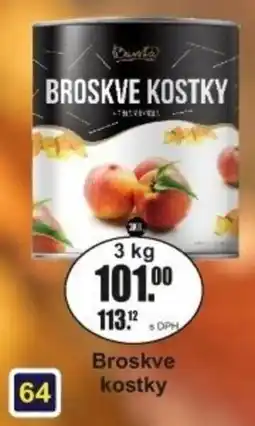 Adam Banta broskve kostky nabídka