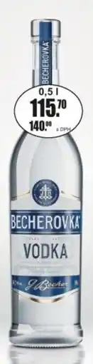 Adam Becherovka vodka nabídka