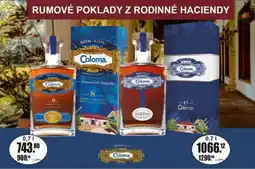 Adam Coloma rumové poklady z rodinné haciendy nabídka