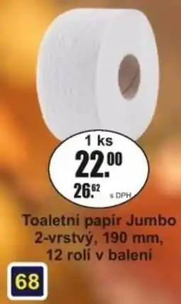 Adam Jumbo toaletní papír nabídka