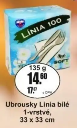 Adam Linia ubrousky nabídka
