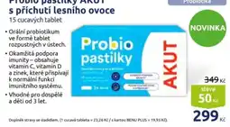 Benu Akut probio pastilky s příchutí lesního ovoce nabídka