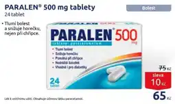 Benu Paralen 500 mg tablety nabídka