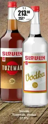 Adam Slovák Tuzemák Vodka 37.5% nabídka