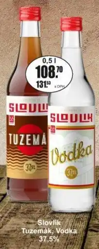 Adam Slovik Tuzemák Vodka 37.5% nabídka