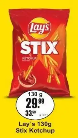 Adam Lay's Stix Ketchup nabídka