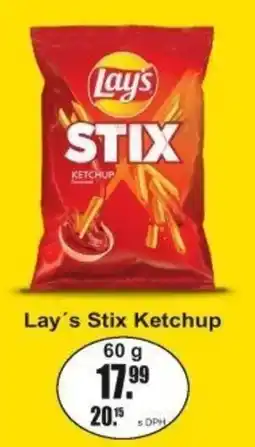 Adam Lay's Stix Ketchup nabídka