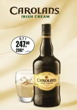 Adam Carolans Irish Cream nabídka
