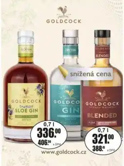 Adam Goldcock Trnkový Sloe Gin nabídka