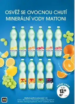 Adam Minerální vody mattoni nabídka