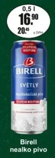 Adam Birell nealko pivo nabídka