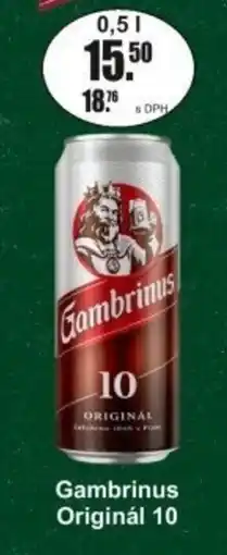 Adam Gambrinus Originál 10 nabídka