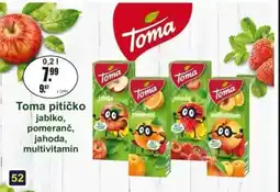 Adam Toma pitíčko jablko, pomeranč, jahoda, multivitamin nabídka
