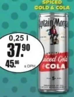 Adam Captain Morgan Spiced Gold & Cola nabídka