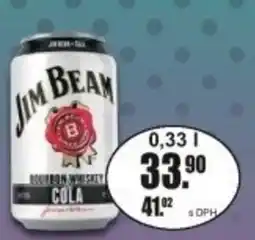 Adam Jim Beam Cola nabídka