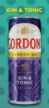 Adam Gin& tonic nabídka