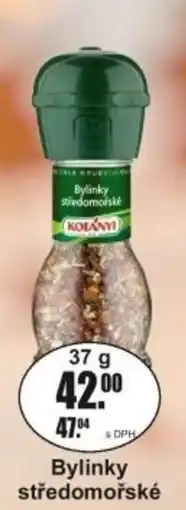 Adam Kolány bylinky středomořské nabídka