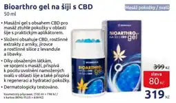 Benu Bioarthro gel na šiji s CBD nabídka