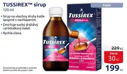 Benu Tussirex sirup nabídka