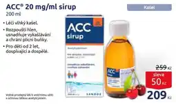 Benu Acc sirup nabídka