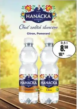 Adam Hanácká kyselka citron pomeranč nabídka