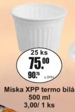 Adam Miska XPP termo bílá nabídka