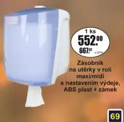 Adam Zásobník na utěrky v roli maxi/midi nabídka