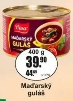 Adam Viva maďarský guláš nabídka